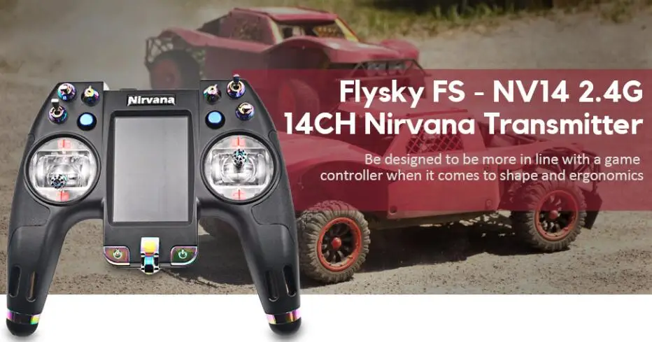 Flysky FS-NV14 2,4G 14CH Nirvana пульт дистанционного управления Передатчик с открытым исходным кодом с iA8X RX для FPV Racing Drone RC вертолет