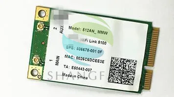 Вай-Фай адаптер 5100AN 512AN 5100AGN MMW Mini PCI-e WLAN Беспроводной Wifi карта SPS: 480985-001 для ноутбука hp CQ41 CQ50 CQ60 2730 P 2230 S