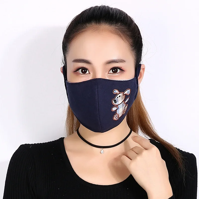 10 шт./упак. SH корейский рот маска KPOP защищающая от пыли PM2.5 для губ masken Байкер