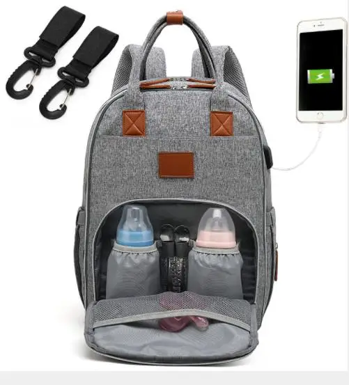Diaper Bag Backpack Large Multifunction Travel Back Pack Maternity Baby Nappy Changing Bags Capacity Waterproof &amp Stylish | Мать и