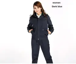 Подлинный Защитный Комбинезон из металлического волокна INSAHO, эффективность защиты 30 дБ, рабочая одежда с капюшоном, SHD005, для женщин