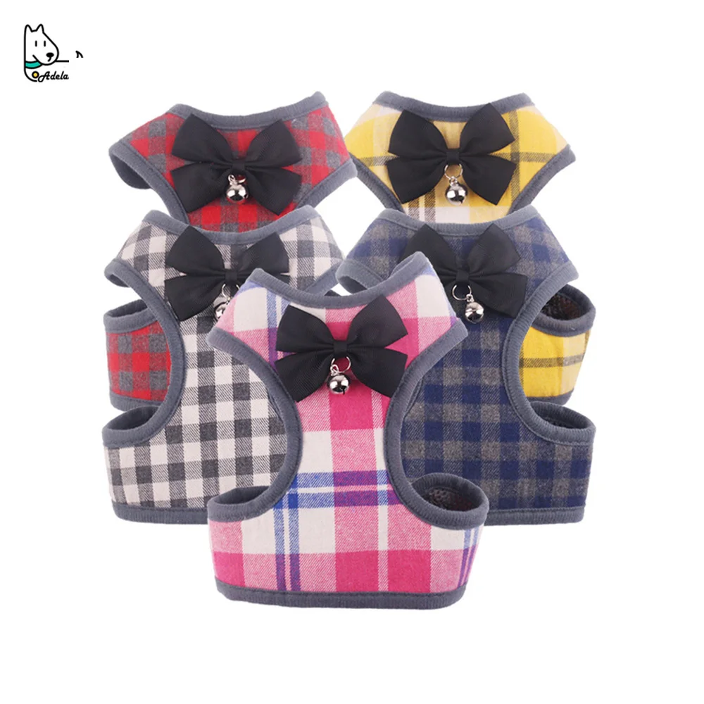 

Dog Leash Bow Tie Top Lucky Dog Chest Collar Nylon and Polyester Durable Pets Chest Strap Easier Adjust Fashion Walking for Pets