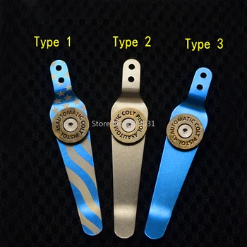 

New arrival Titanium alloy pocket Knife clip for Hinder XM18/24 Knife and ZT series back clip