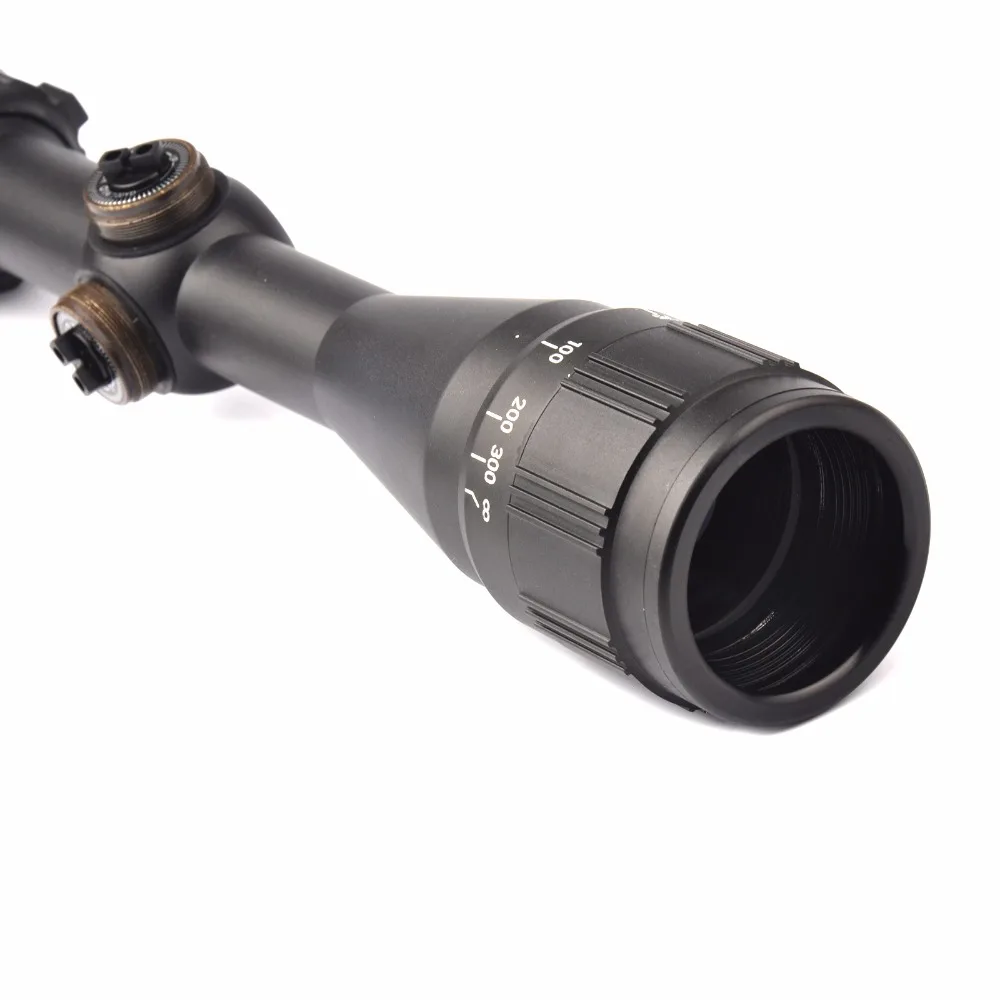 Scope com Vermelho Militar para Caça Tiro com 20mm Tactical Rifle Verde Iluminado Arma Riflescope Airsoft Ferroviário 3-9x40aoe - 7 Cheap Lunetas Riflescopes