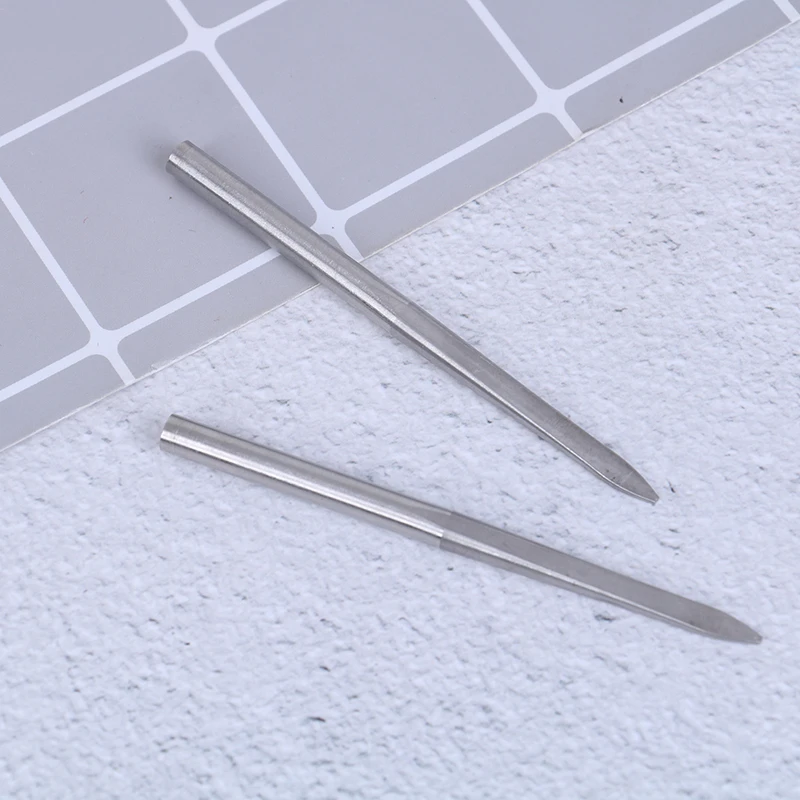 

2Pcs Fids Lacing Stitching Weaving Needles Stainless Steel Works for Laces Strings Paracord Stainless Steel