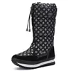 Women boots winter shoes women platform thick plush warm waterproof high snow boots botas mujer size 35-42 ► Photo 3/6