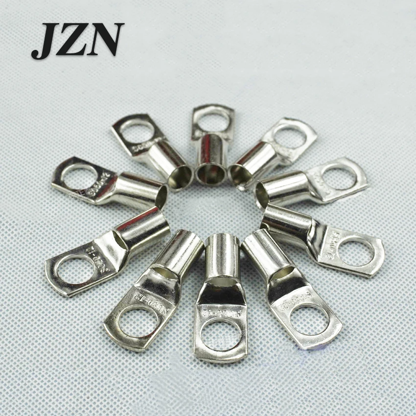

(10Pcs/lot) SC Viewpoint copper terminal SC10-8 copper nose cold terminal DTGA copper-plated pressure nose 10 square