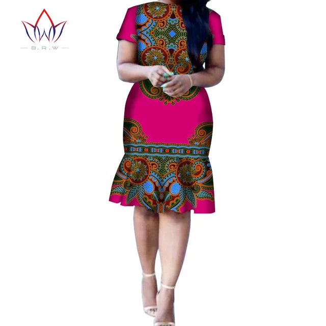 2016 Women Dress Style African Dresses For Custom Made Party 2016 Women Dress Style African Dresses For Custom Made Party Slim Fit Short Sleeve
