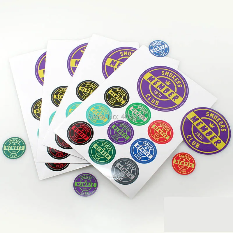 Full Colors Glossy vinyl mirror sticker roll and custom ...