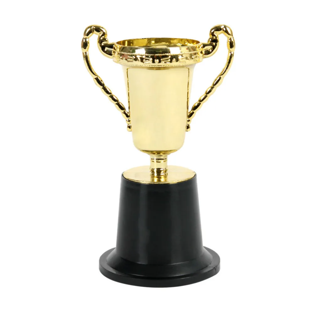 Free shipping 8pcslot plastic gold trophy souvenir cup prize for Free shipping 8pcslot plastic gold trophy souvenir cup prize for