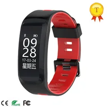 Лучшие продажи умный Браслет Bluetooth 4,0 спортивные сердечного ритма IP68 кровяное давление кислородный браслет шагомер Носимых устройств смарт-браслет