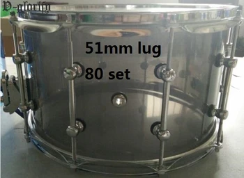 

80 set 51mm two side drum lugs with 160 pc drum claw