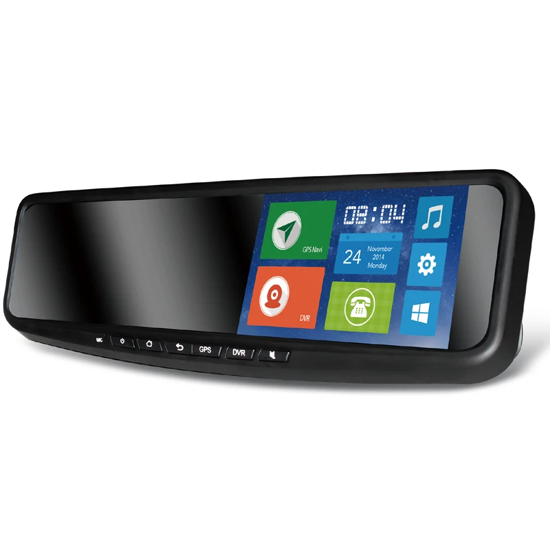 JC600 3G 1080P Android Mirror Camera Bracket Version with WCDMA Dual Band for Europe Parking Shocking