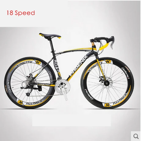 Cheap New Brand 700cc 18/21/27 Speed Carbon Steel 52cm Frame Bend Handle Road Bike Outdoor Bicicleta Cycling Racing Bicycle 2
