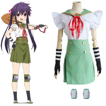 

Anime Cosplay for Hickory Gakkou Gurashi Island School Uniform Girl and Wigs Japanese Vestidos Costume Halloween Carnaval Party