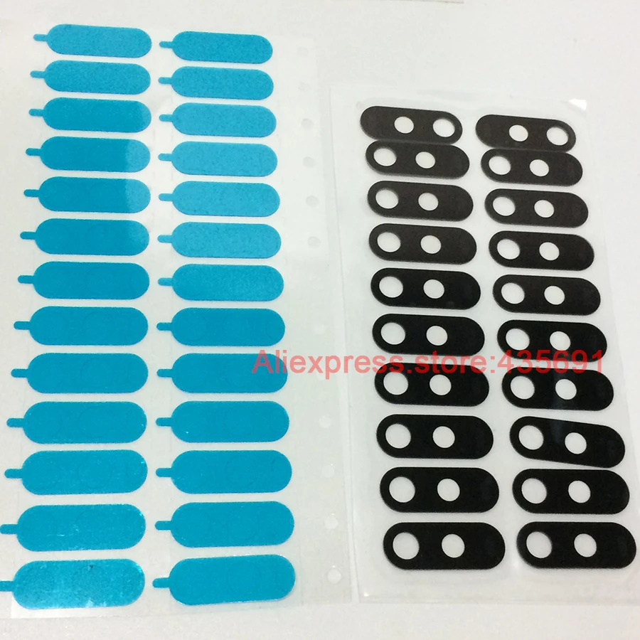 100pcs/lot Original New Back Rear Camera Glass Lens Cover with Adhesive