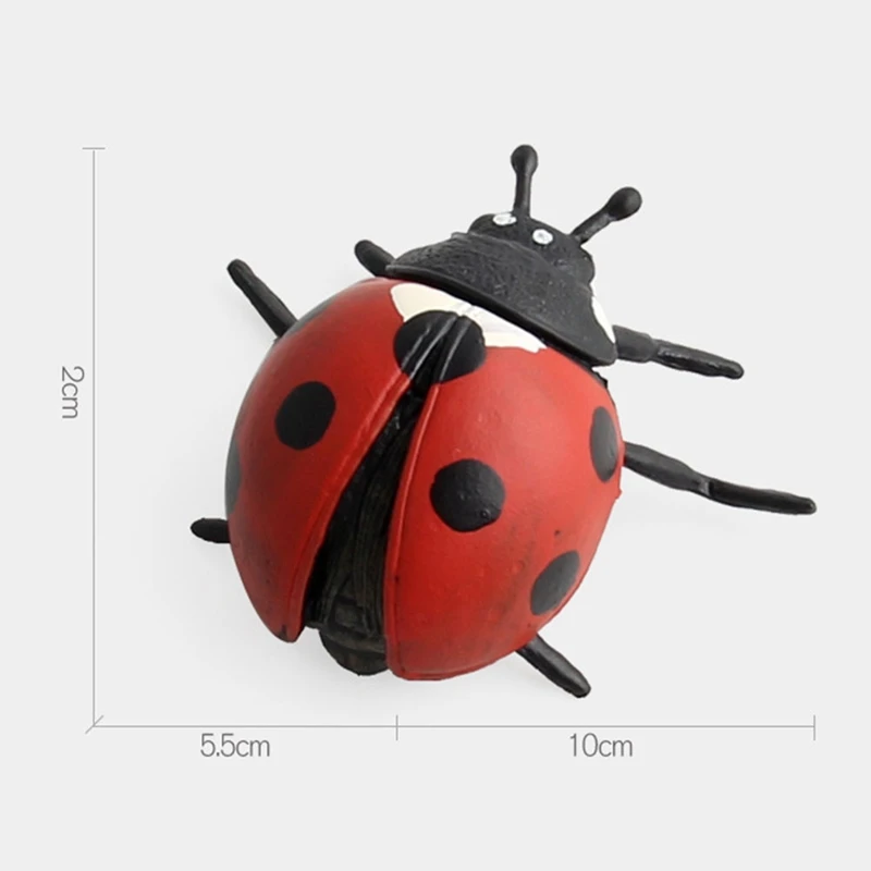Пластиковая модель насекомого игрушки Жук насекомого паук бабочка модели Фигурки статуэтки набор игрушек 1 шт