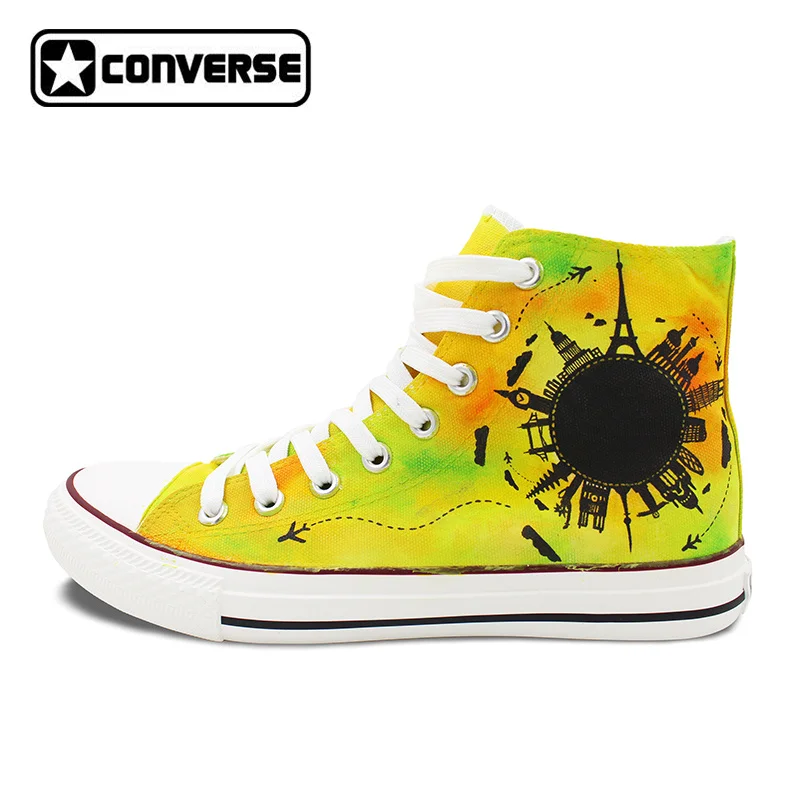 Sneakers font b Men b font Women Converse All Star Original Hand Painted font b Shoes