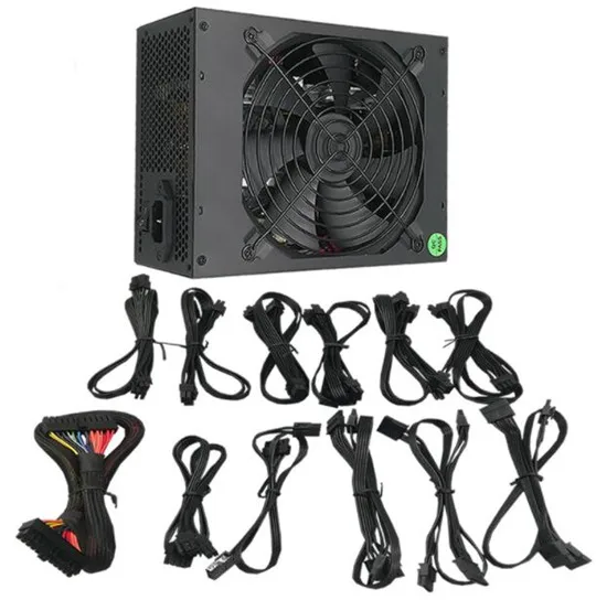 

WEYES Full Module Output Rated 1800W Power Supply High Efficiency with EMC Fit for All Kind of Bitcoin Mining Machine PC