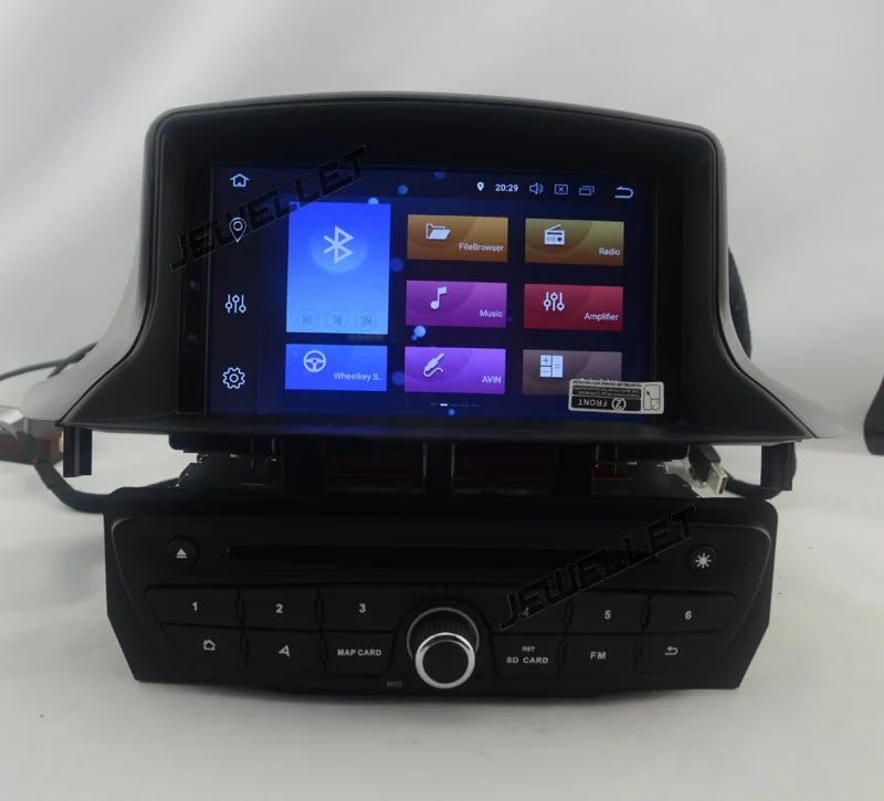 Четырехъядерный Android 9,0 автомобильный DVD gps Радио Навигация для Renault Megane III Fluence с 4G/Wifi DVR OBD Зеркало Ссылка