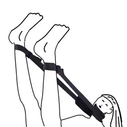 Новые женские сексуальные нейлоновые регулируемые удерживающие повязки на шею наручники манжеты на запястье завязанные руки секс-ремень