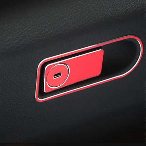 

Glove Box Switch Sticker Frame Cover Trim for Fit For Mercedes Benz 2015-2018 C class W205 /GLC class X253