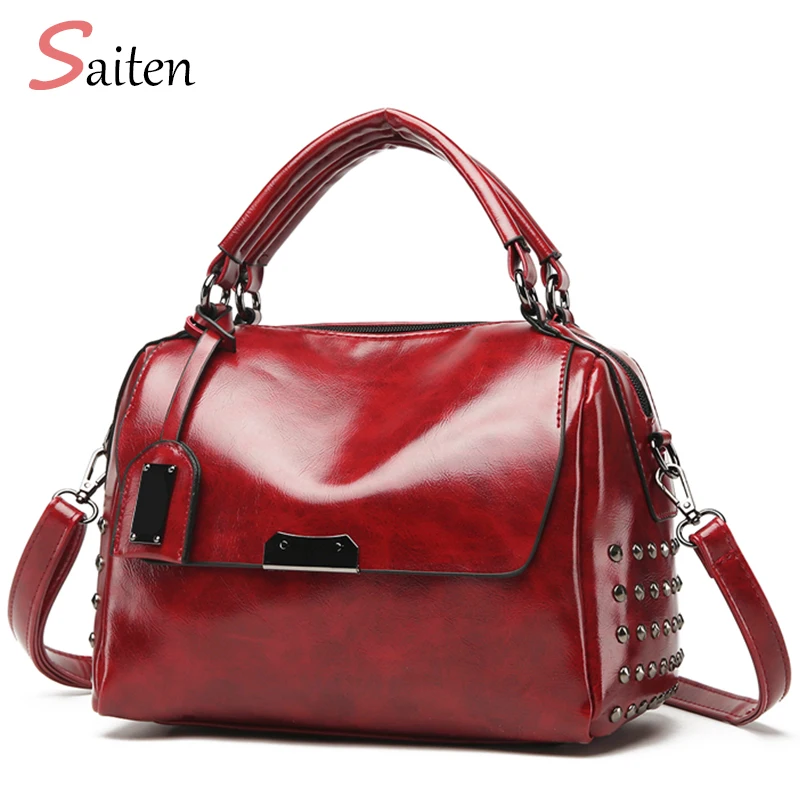

Saiten Brand Women Shoulder Bags PU Leather Bags Girl Fashio Designer Handbags Messenger Bag High Quality Handbag Ladies Sac Bag