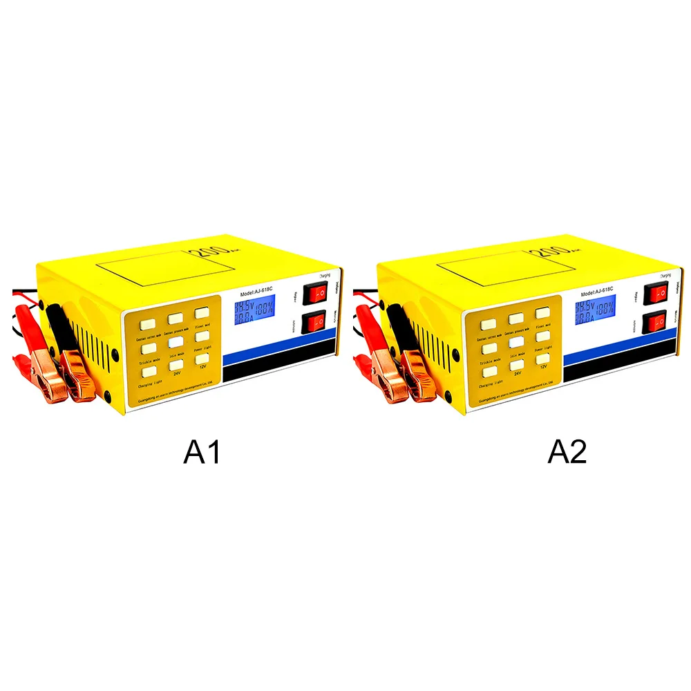 250V 12 V/24V 200AH Смарт Пульс Ремонт Автомобиля Батарея Зарядное устройство