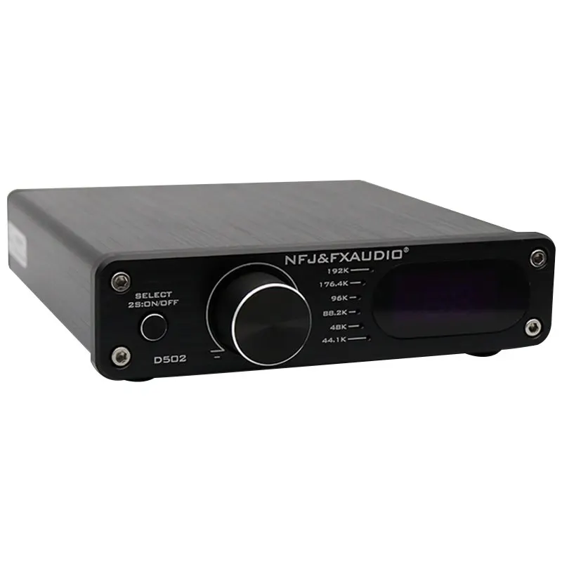 FX-Audio D502 чистый цифровой усилитель 2,1 сабвуфер интегрированный домашний HIFI усилитель декодирования наушников DAC AMP