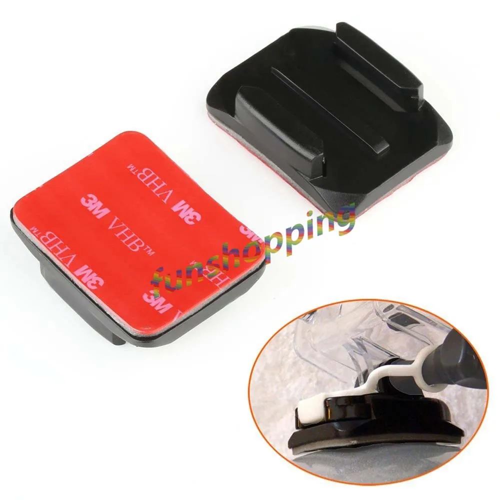 Gopro-Base-4pcs-Flat-Adhesive-Mount-4-Curved-Mount-Adhesive-For-Go-Pro-Hero-4-3 (2)