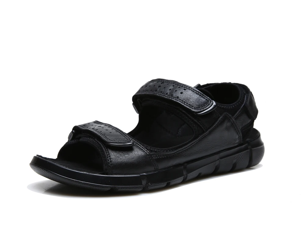 ECCO 842014 quick-drying series new men's shoes casual beach sandals comfortable leather sandals men's shoes