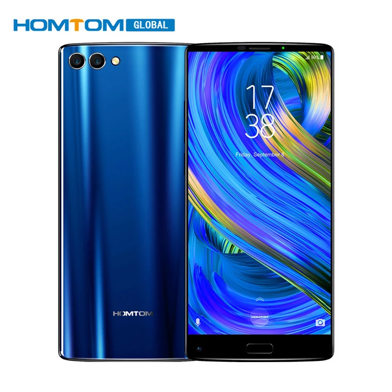 HOMTOM S9 плюс 5 99 дюймов 18:9 HD + ips экран 4 г смартфон MTK6750T Octa Core 4050 мАч двойной сзади