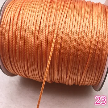 

10 Meters 1mm 1.5mm Waxed Cotton Cord Waxed Thread Cord String Strap Necklace Rope Bead for Jewelry Making DIY Necklace #23