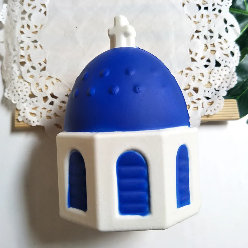 Squishies древний замок замедлить рост для выдавливания крема Ароматические снятие стресса игрушечные лошадки мягкими поролоновая игрушка 0430