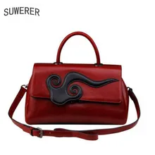 Сумка из натуральной кожи новая роскошная тисненая сумка модная сумка через плечо женские сумки