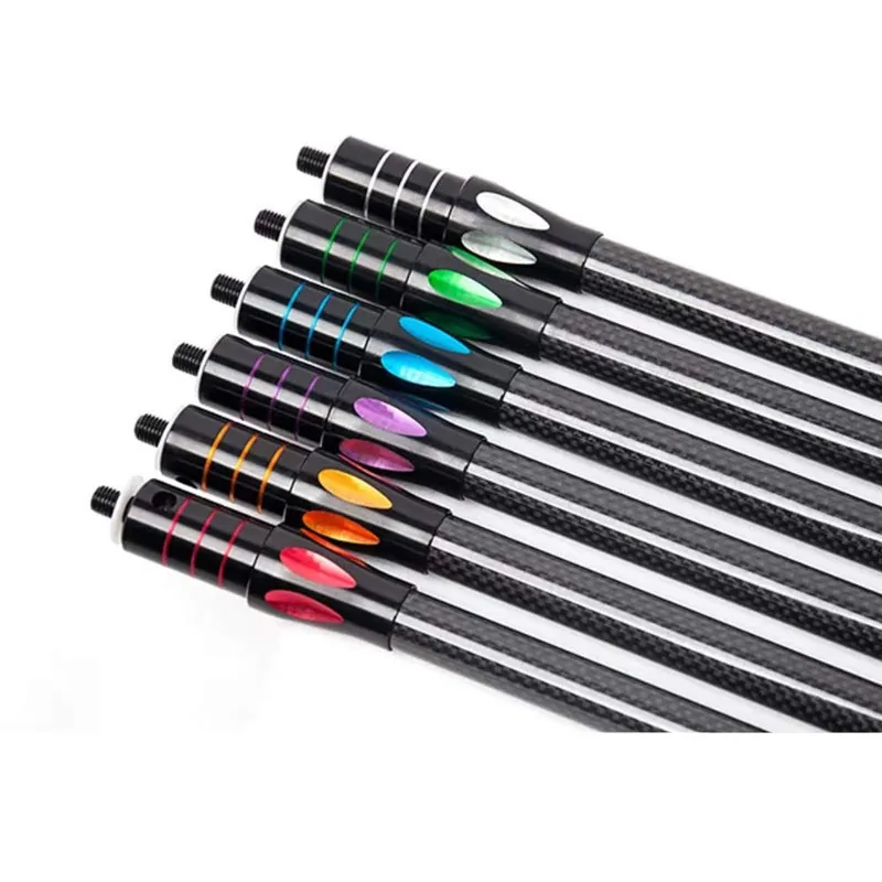 Preise 1 Set Bogenschießen Carbon Stabilisator Recurve Bogen Stabilisator 30 10 5 zoll Balance Bar Stange 40 Grad V  bar Schießen Jagd Zubehör