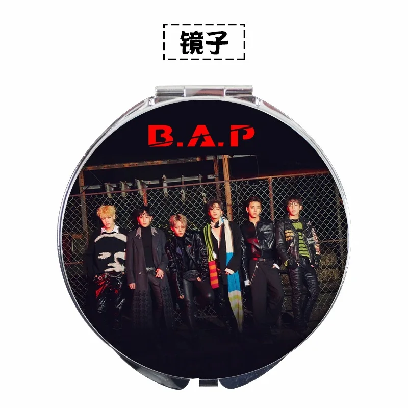 [MYKPOP]B.A.P. Зеркало для макияжа KPOP Fans коллекция SA18081103|Игровые фигурки и