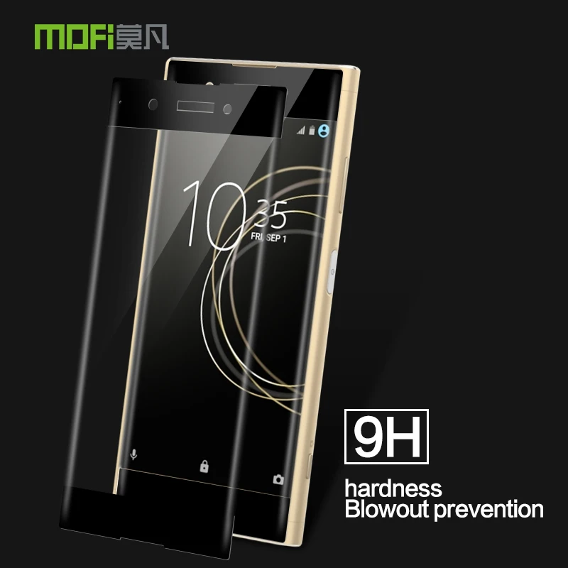 MOFi для SONY Xperia XA1 Plus закаленное стекло 3D полное покрытие Защита экрана защитная
