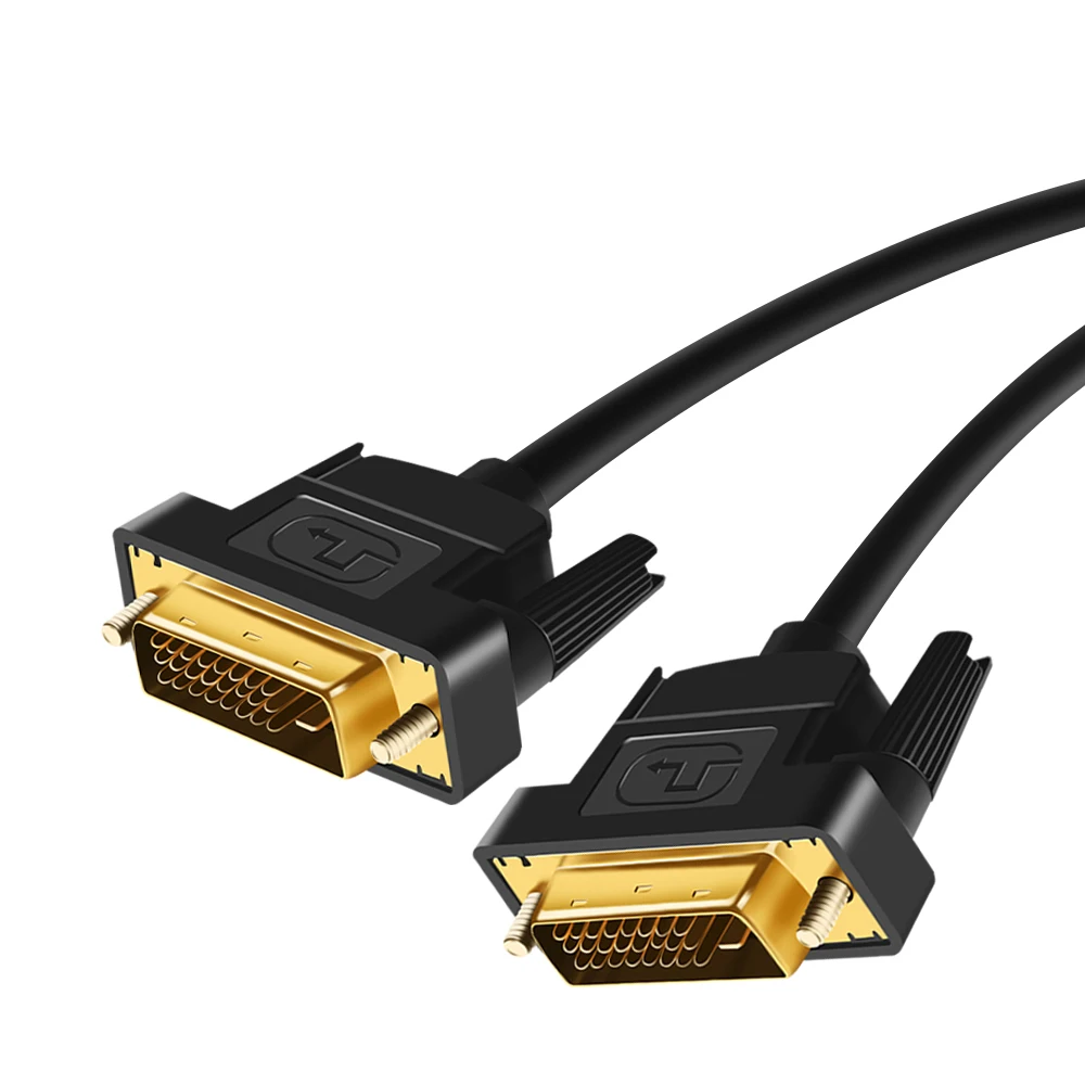 

Hight Speed DVI Cable DVI 24+1 Pin Male to Male DVI to DVI Cable Adapter for Projector Laptop TVPC 1m/2m/3m/ Supports 3D 1080P