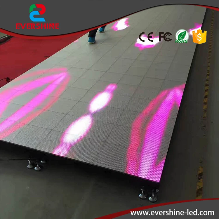 

High quality custom led dance floor display for Wedding stage