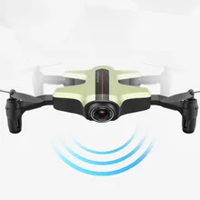 Мини складной Радиоуправляемый Дрон с wifi камерой игрушки для детей приложение Дистанционное управление мобильный Дрон Квадрокоптер Вертолет FPV