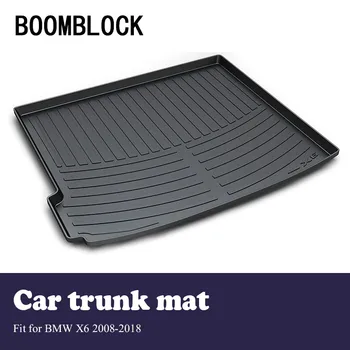 

BOOMBLOCK Car Interior Accessories Non-slip Dustproof Trunk Special Floor Foot Mat For BMW X6 E71 F16 2018 2017 2016 2015-2008