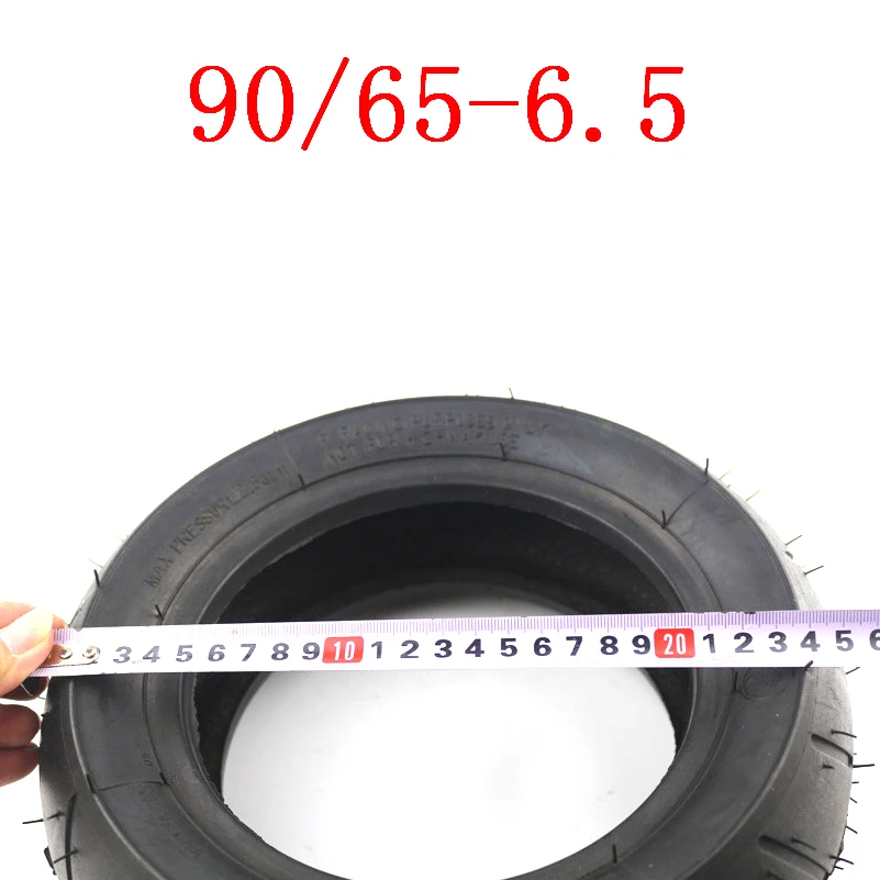 Вакуумная шина 90/65-6,5 утолщенная шина с универсальным рисунком протектора для внедорожников для мотоцикла, электрокара электрический скутер 47cc/49cc