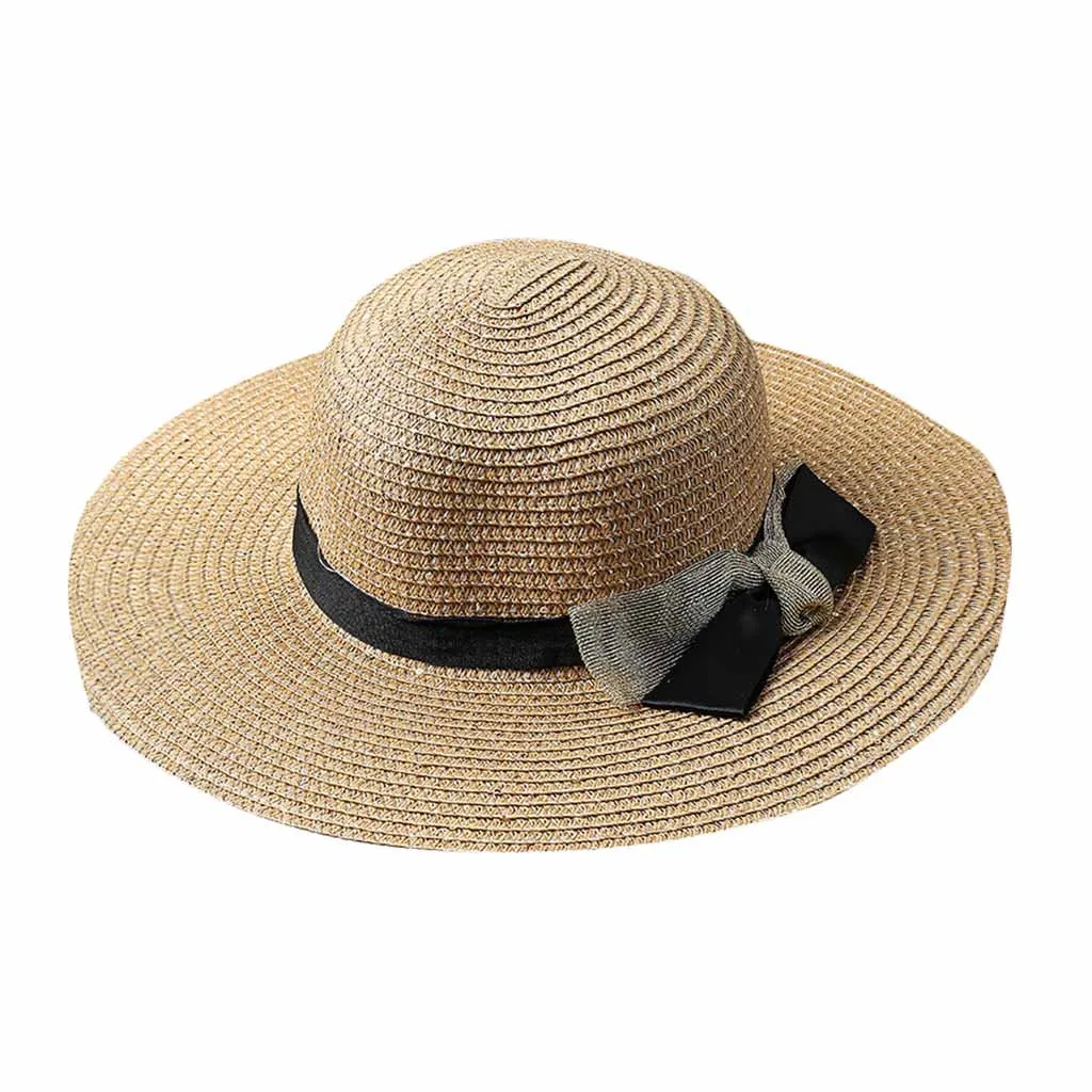 Шляпы от солнца женская летняя сумка для пляжа складной солнцезащитный козырек открытый пляж большая соломенная шляпа высокое качество