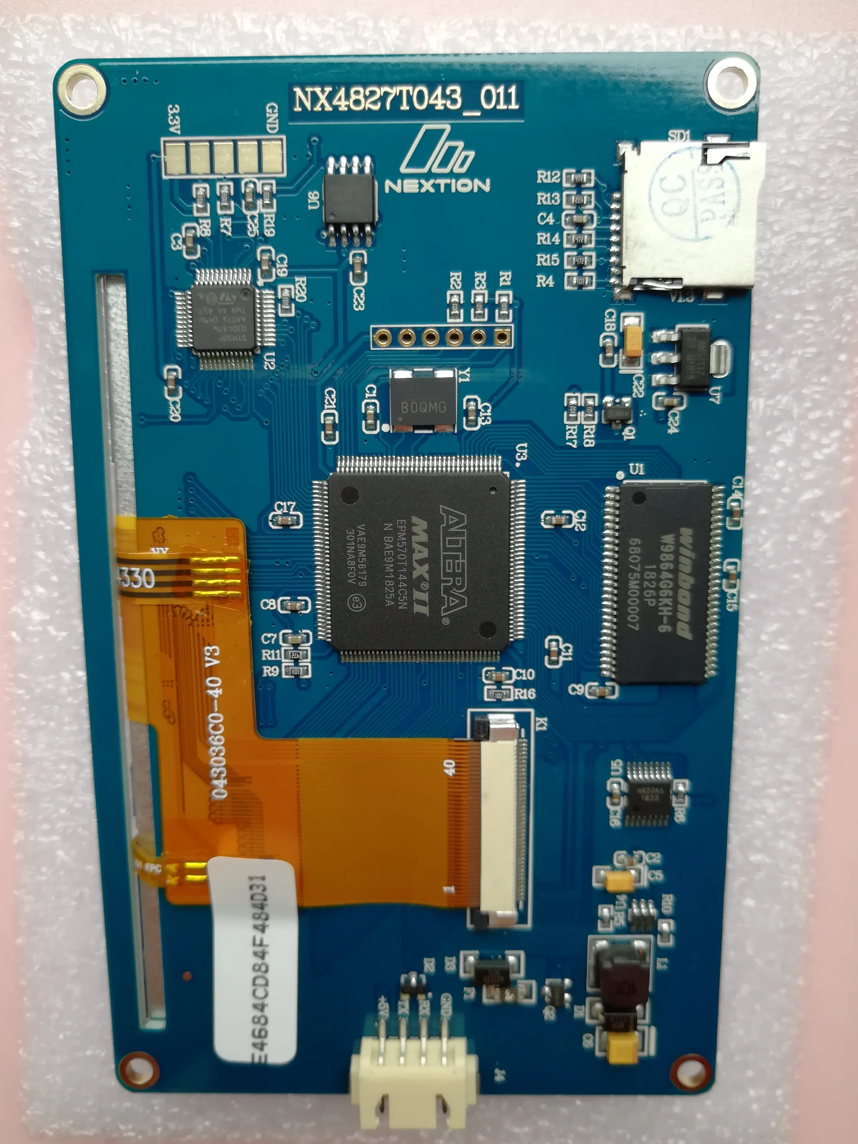 MMDVM ЖК-дисплей(акриловый "L" чехол+ экран Nextion 4,3/3,2 ''+ адаптер USB для ttl