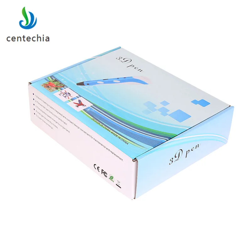 Centechia 3D Ручка DIY 3d принтер Ручка Рисунок 3d печать ручки с ABS/PLA нити для детей Рождество подарок на день рождения с коробкой