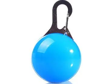 

250 Pcs/Lot Wholesale LED Safety Light for Pet Collar Dog Cat Night Walking Flashing Buckle High Vis 7 Colors