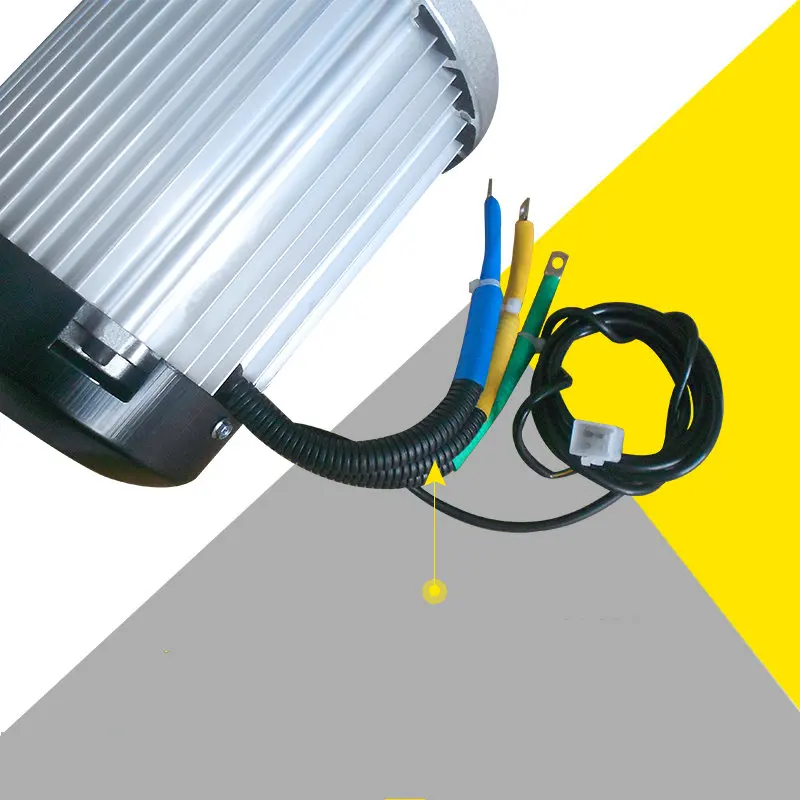 60V1800W 4500 об/мин постоянный магнит бесщеточный двигатель постоянного тока