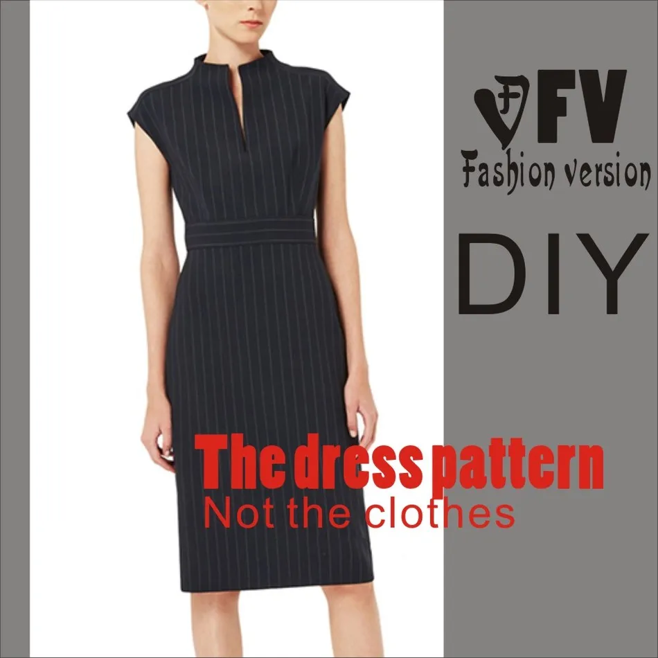 

Dresses Sewing Pattern Template Cutting drawing Clothing DIY ((Not selling clothes)) BLQ- 237
