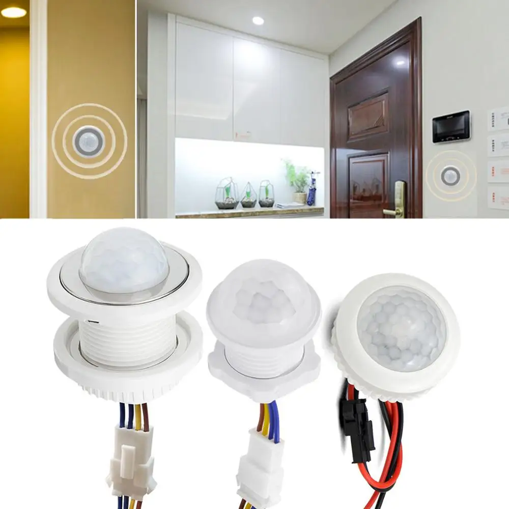 

PIR Motion Sensor Switch Movement Sensor Detector For Bathroom Living Room Lights Smart Switch For LED Lamp AC 220V 110V EU US
